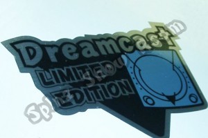 Sticker Dreamcast Pearl Blue