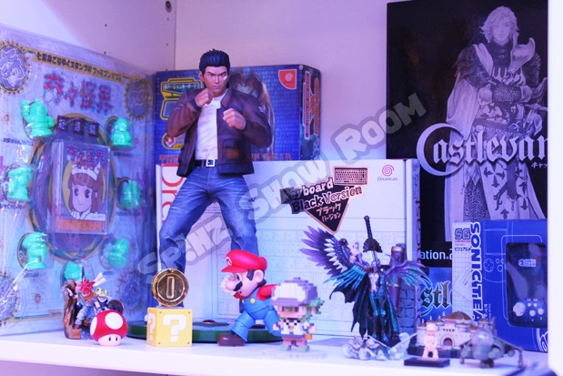 Shenmue Statue, Dreamcast Super Black Keyboard, etc
