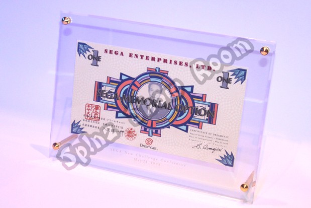 Sega Memorial Option Face