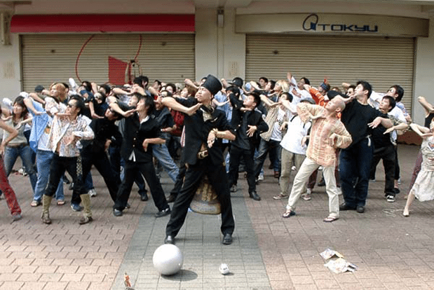 Shibuya Jojo Pose