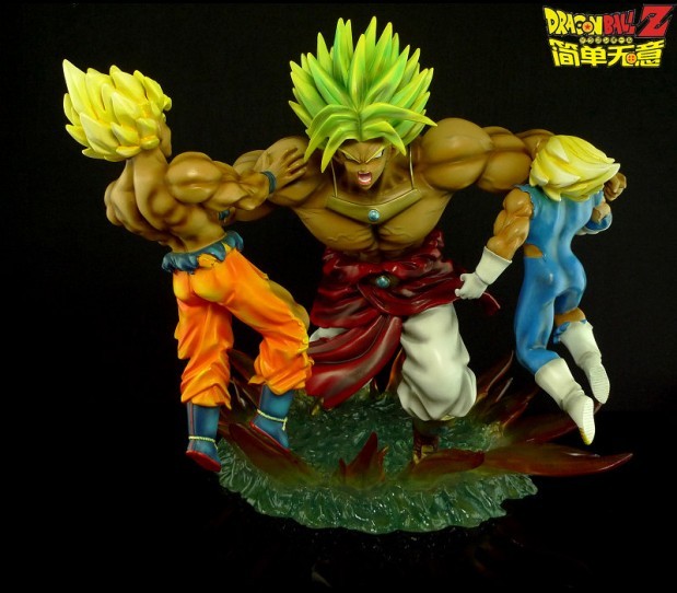 Broly vs Goku & Vejita