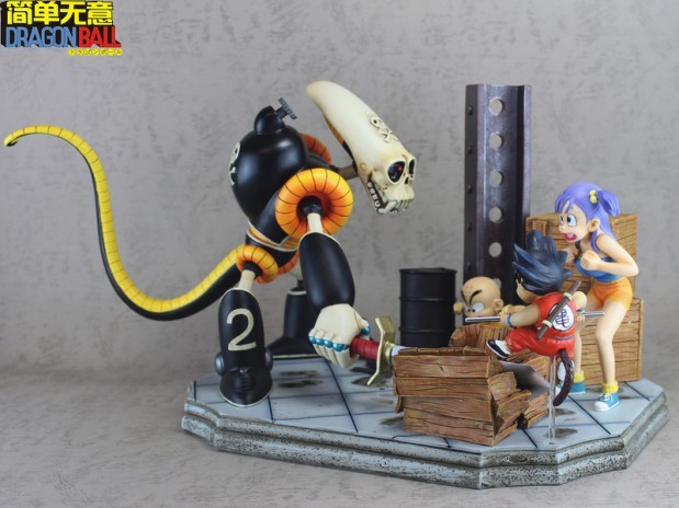 Dragon Ball Goku, Kurillin & Bulma Vs Pirate